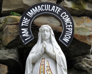 The conception of Mary occurred 400 years before Rome even dreamed of its immaculacy.